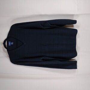 Vintage Dockers Sweater Men’s XXL Dark Blue V-Neck Acrylic Pullover 90s Casual